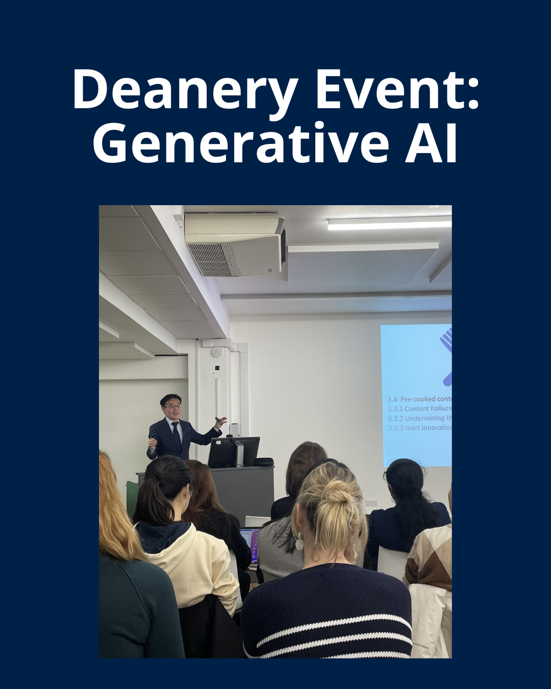 deanery event with fengchun miao from unesco